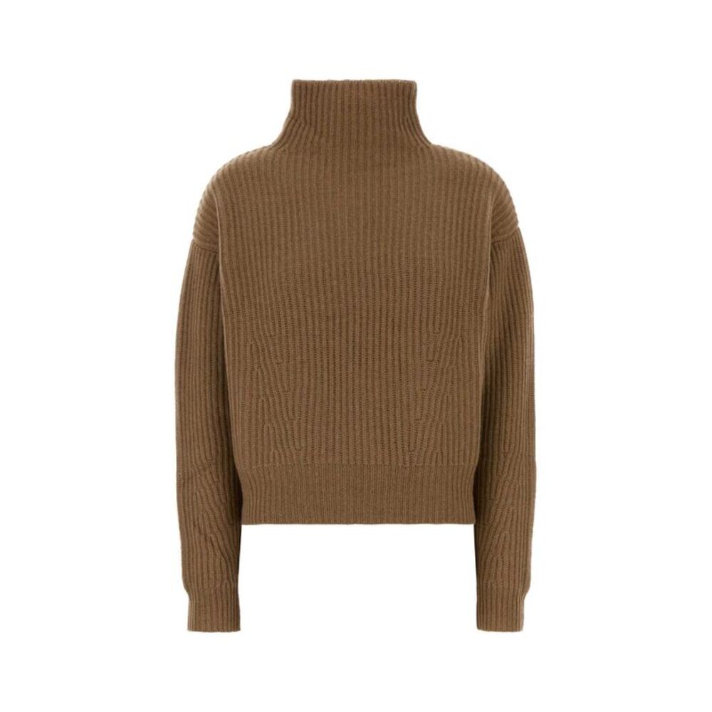 Le Kasha Women Camel Cashmere Sweater
